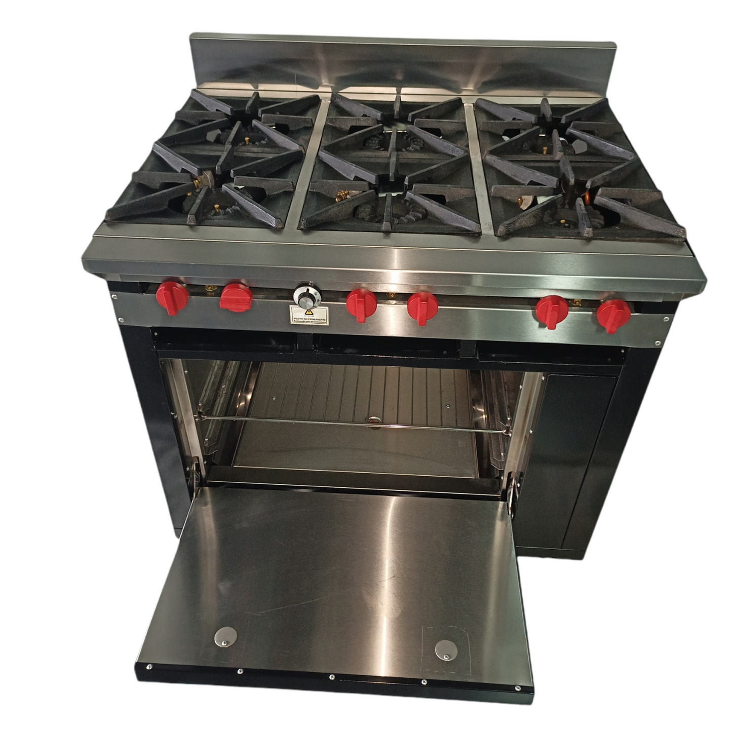 6 Burner Gas Stove and Oven