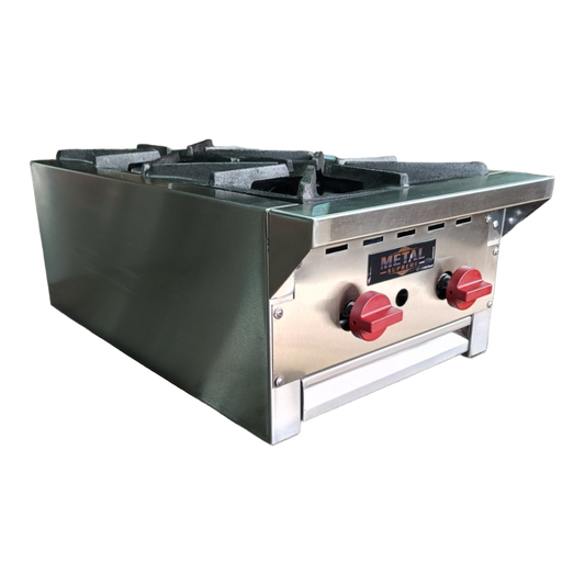 Modular 2-burner cooktop