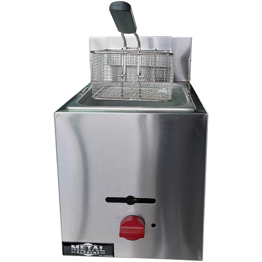 Freidor a gas de Mostrador 1 cesta 4Lts. de aceite