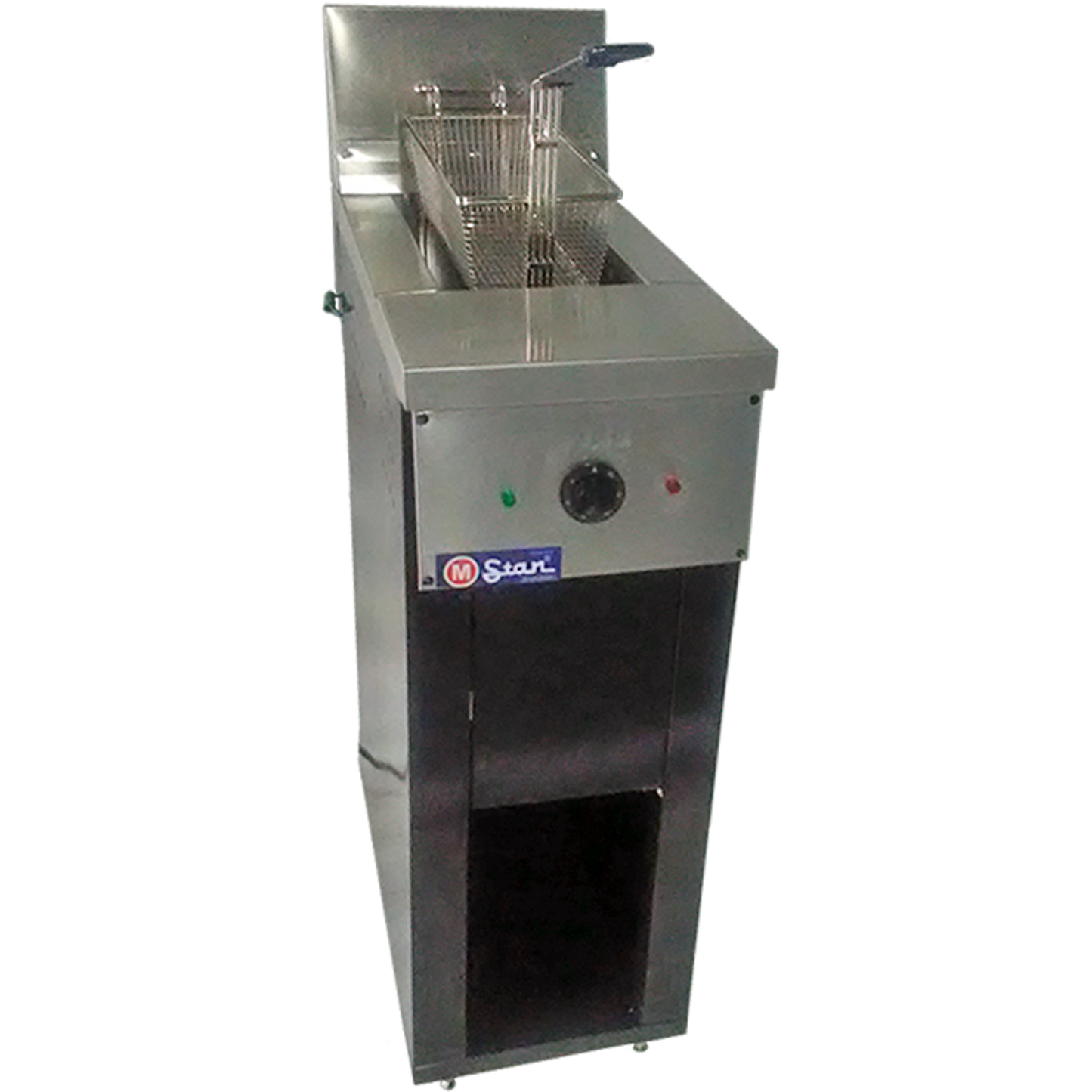 Electric fryer with 1 basket 17Lts. of oil plus 3Lts. of water