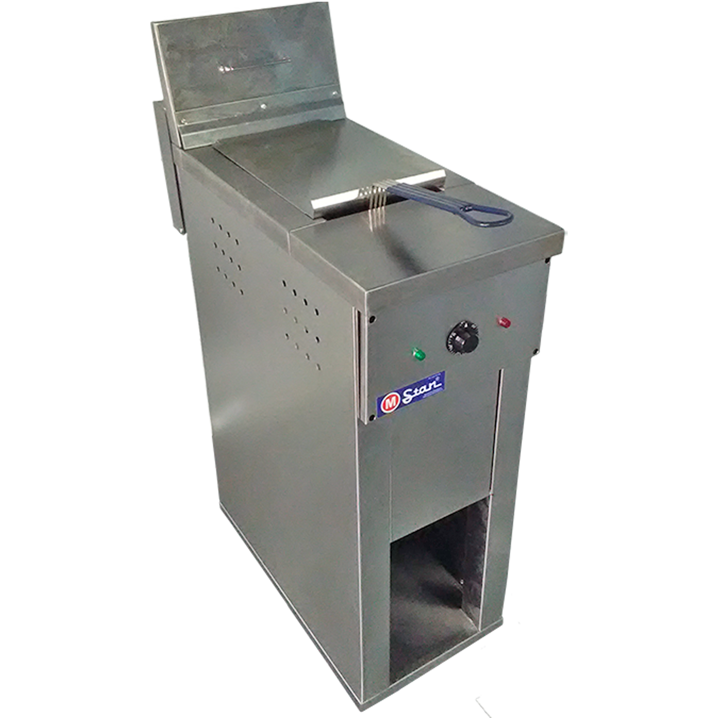 Electric fryer with 1 basket 17Lts. of oil plus 3Lts. of water