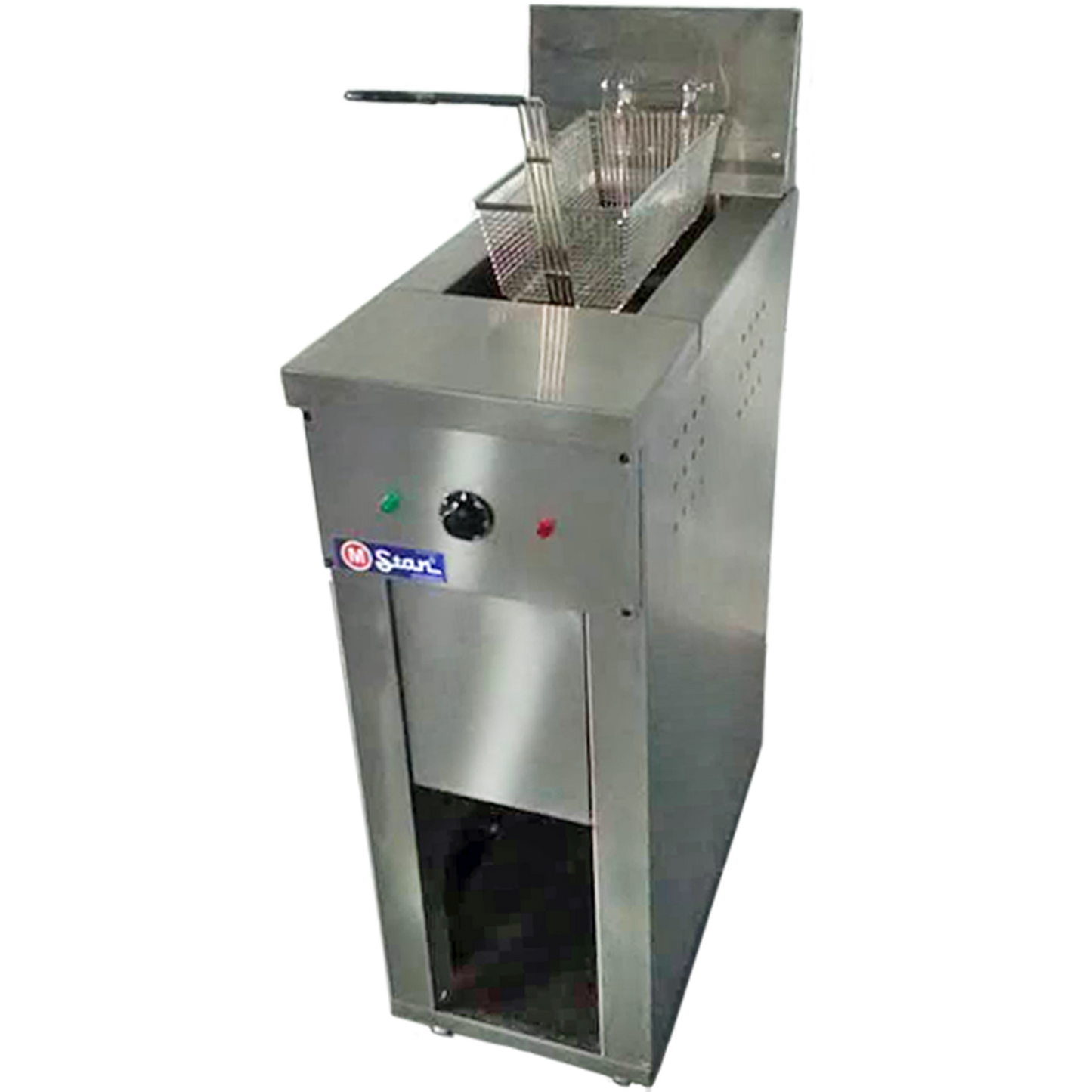 Electric fryer with 1 basket 17Lts. of oil plus 3Lts. of water