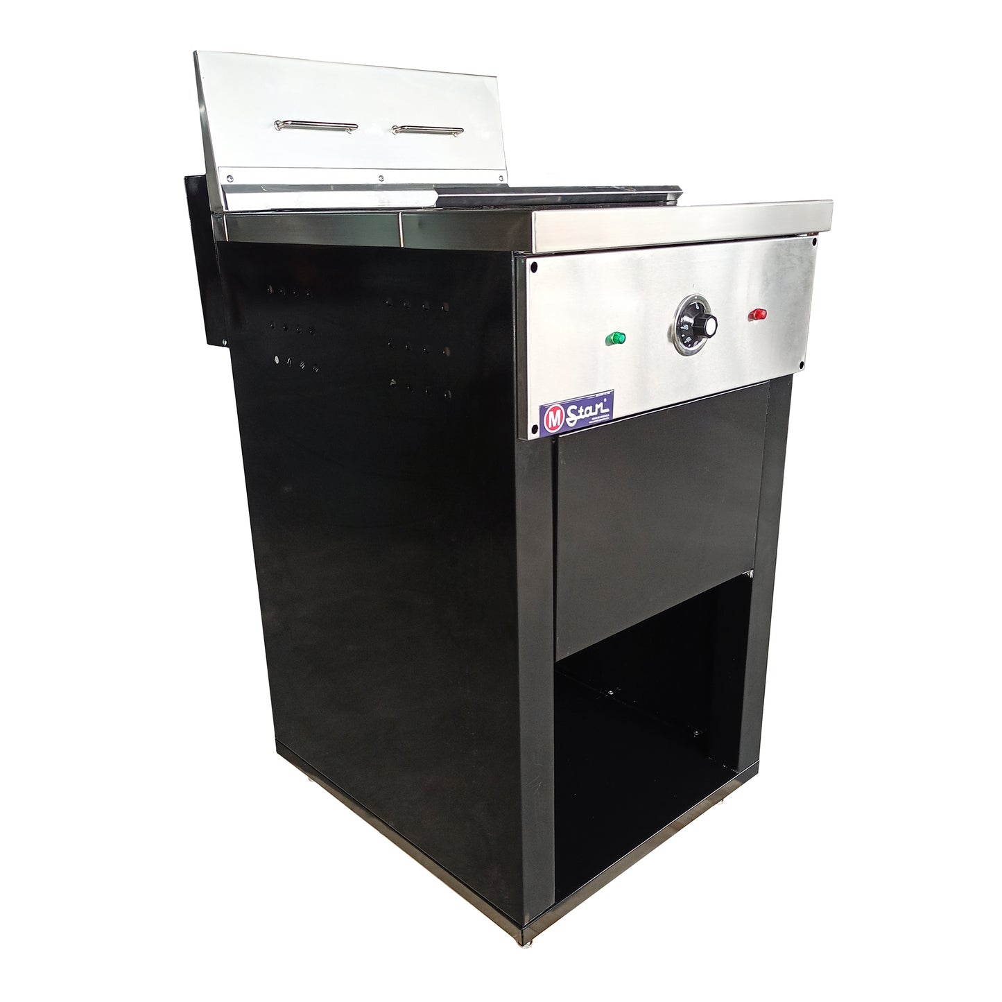 Freidora eléctrica de 2 cesta 30Lts. de Aceite mas 5Llts. de agua