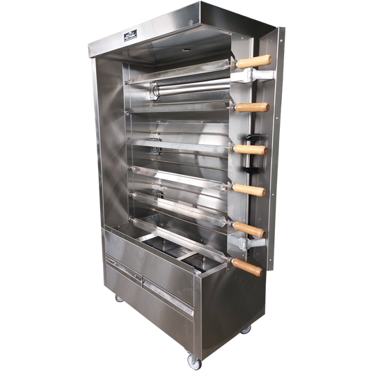 Asador de Pollos Eléctrico para 30 Pollos