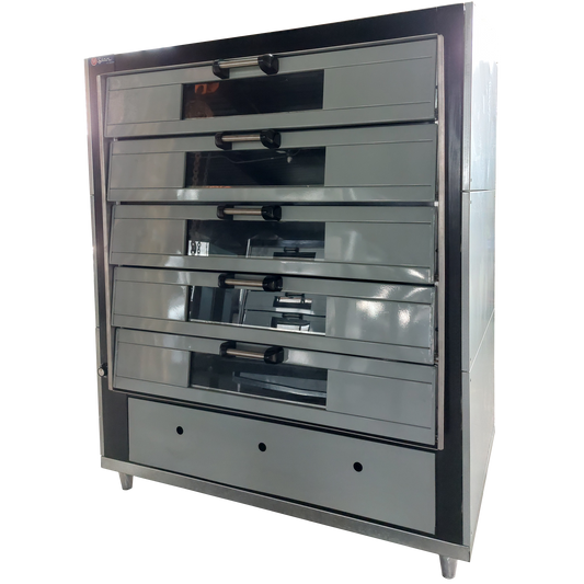 5 Chamber Gas Oven 14cm mouth for 10 trays