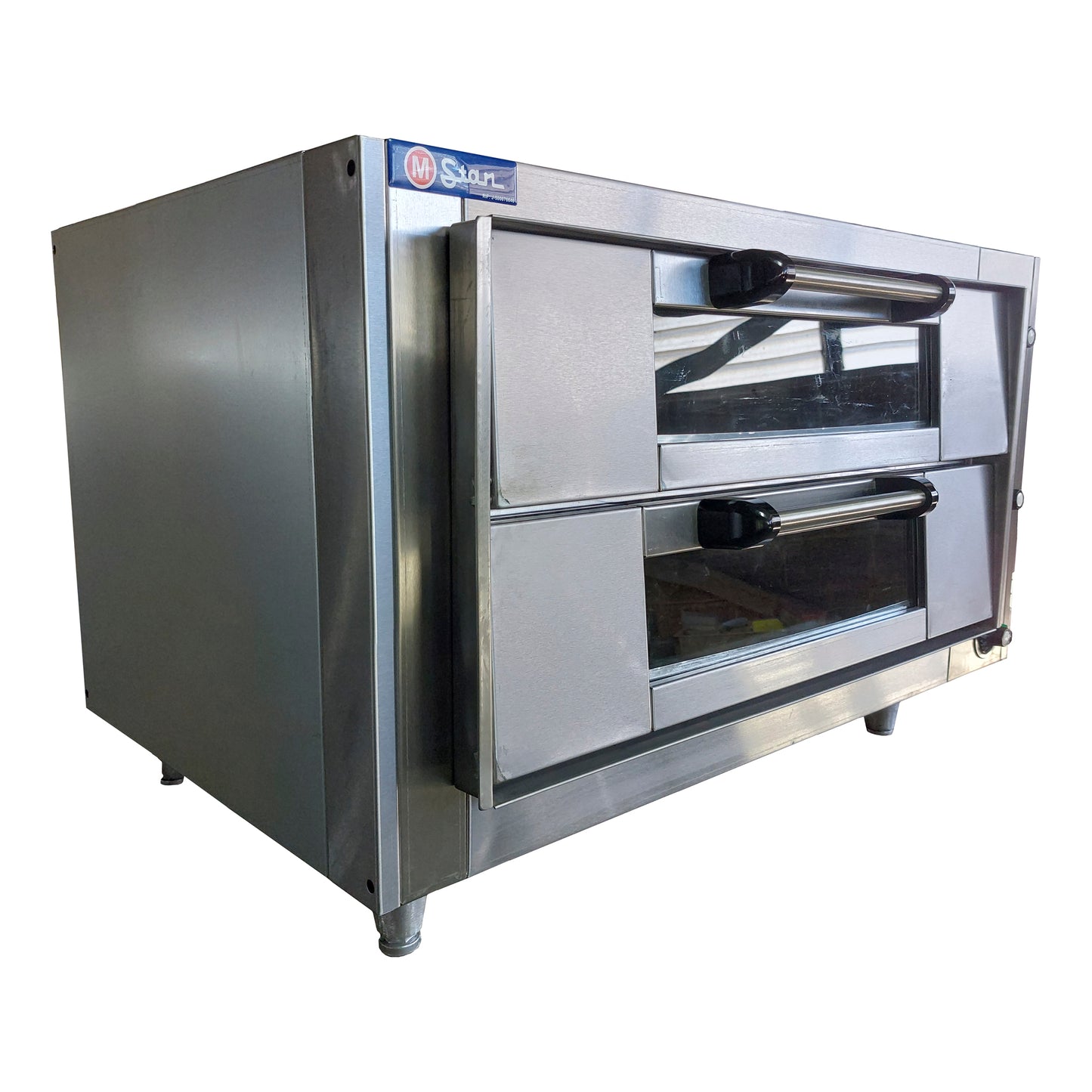 Horno eléctrico 2 Camara boca 14cm Piso de hierro