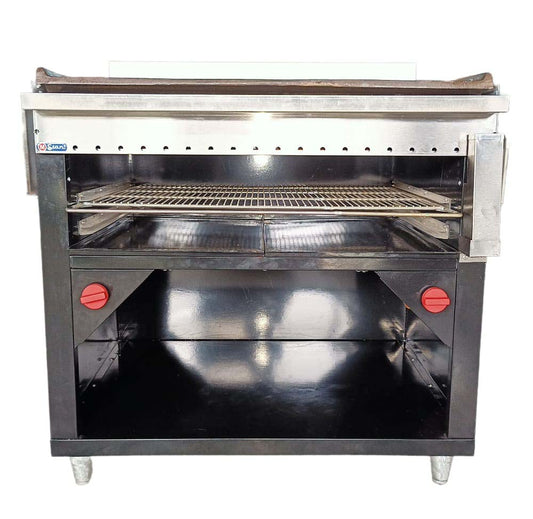 90 cm Griddle with Grill