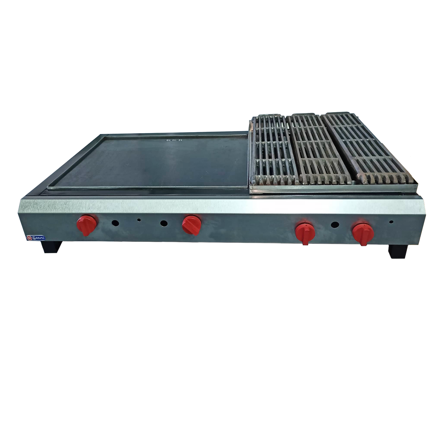 Plancha y parrillera de mostrador