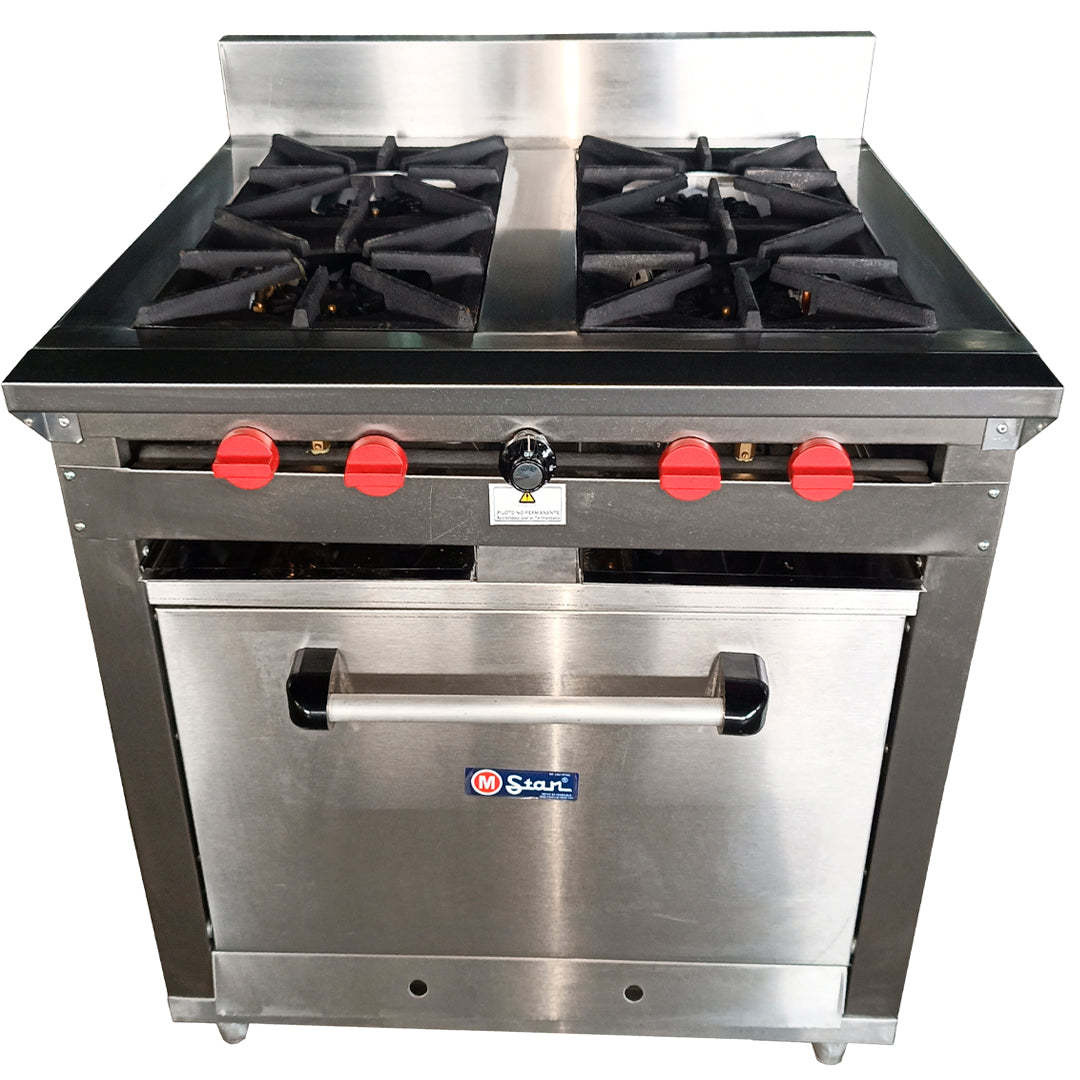 4 Burner Gas Stove and Oven