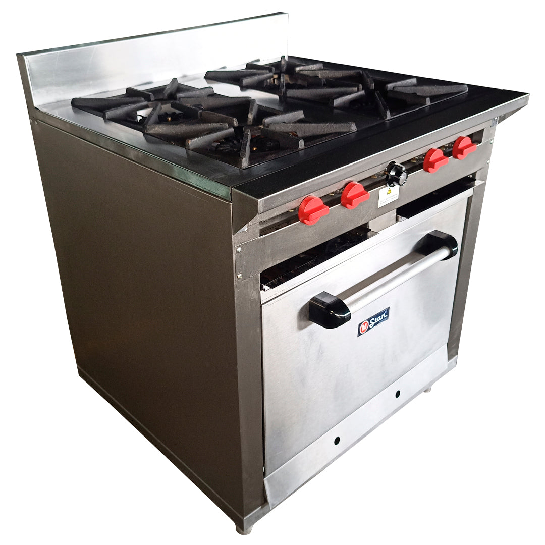 4 Burner Gas Stove and Oven