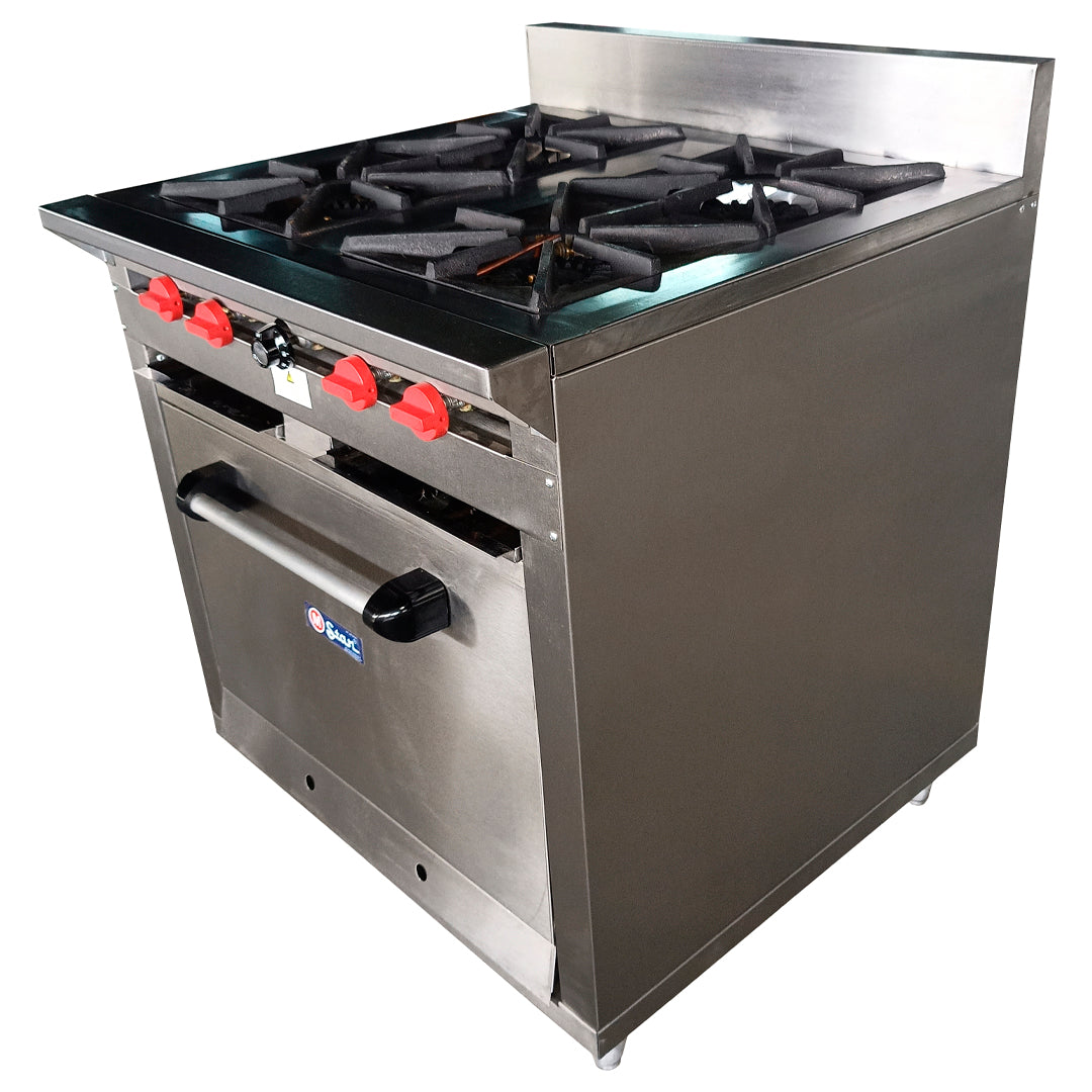 4 Burner Gas Stove and Oven