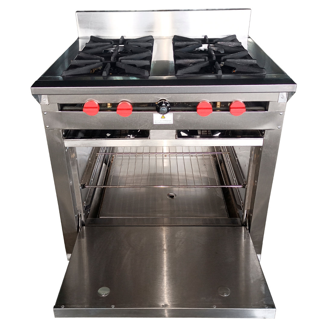 4 Burner Gas Stove and Oven
