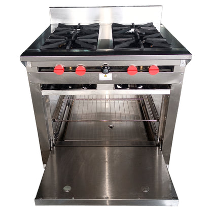 4 Burner Gas Stove and Oven