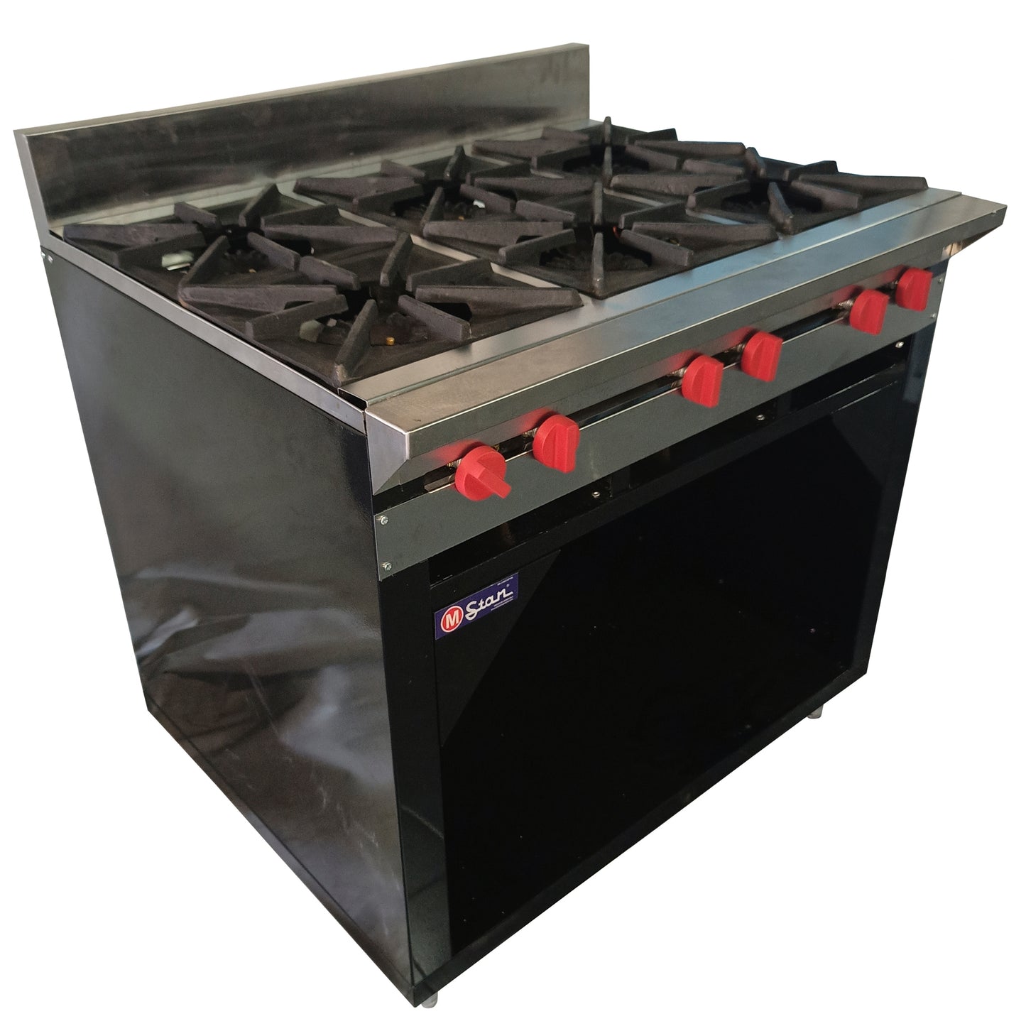 6 Burner Gas Stove with Cabinet