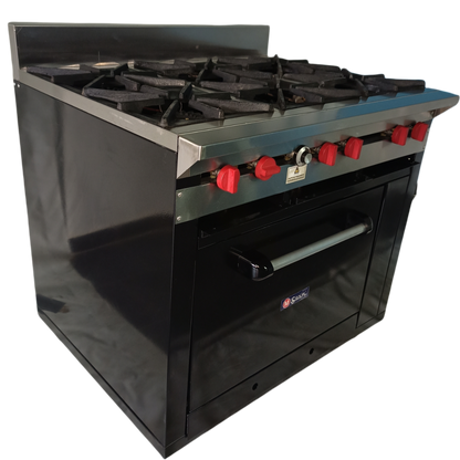 6 Burner Gas Stove and Oven