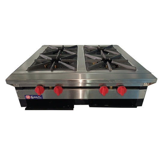 Gas stove 4 burners Tope line