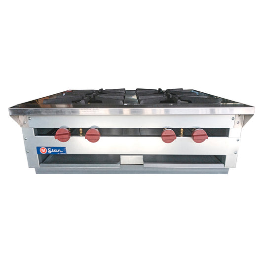 Cocina a gas 4 Hornillas Linea Tope.