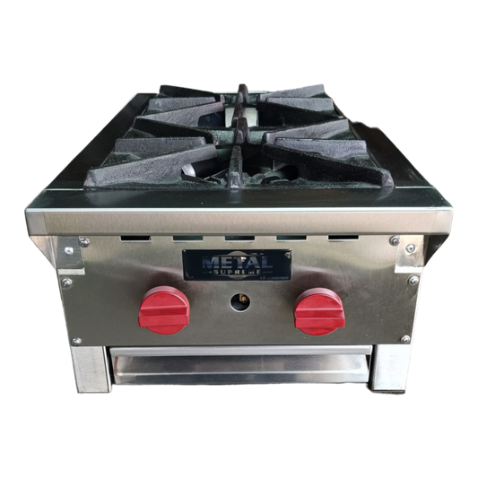 Modular 2-burner cooktop