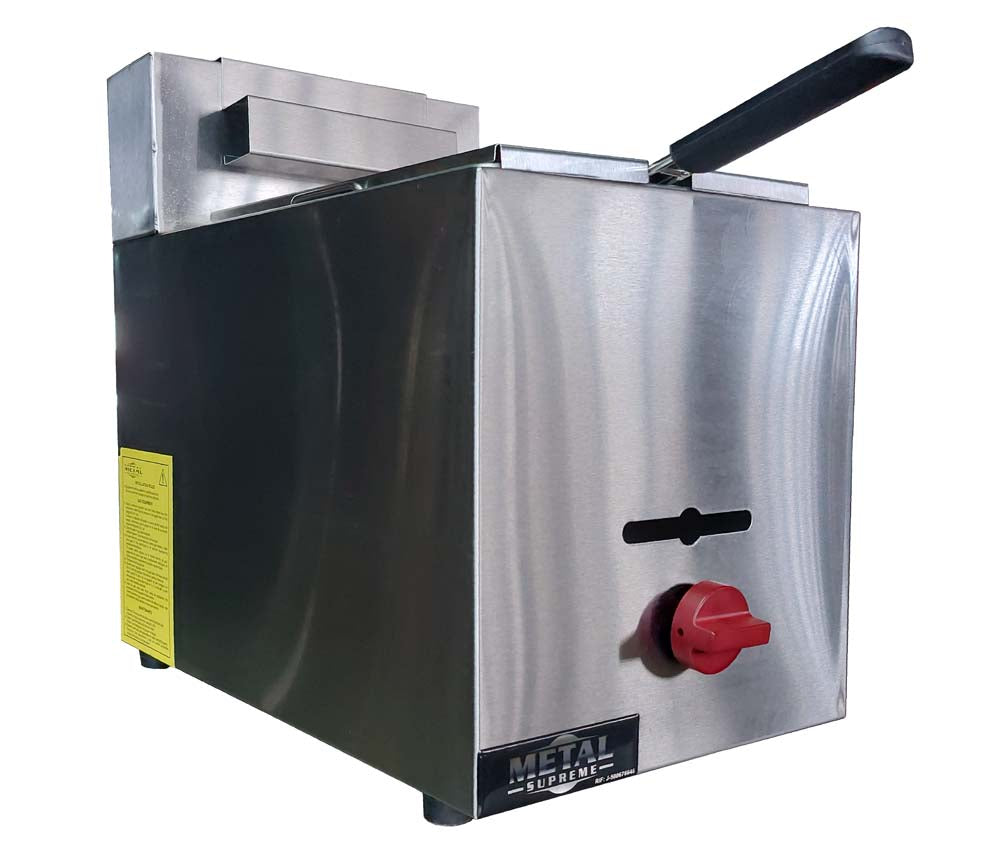 Countertop gas fryer 1 basket 4Lts. of oil