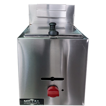 Freidor a gas de Mostrador  1 cesta 4Lts. de aceite