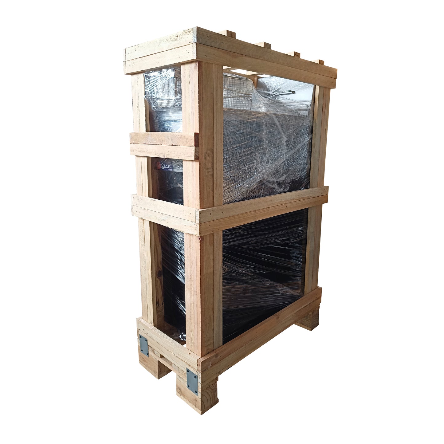 1-basket gas fryer 17Lts. of oil plus 3Lts. of water