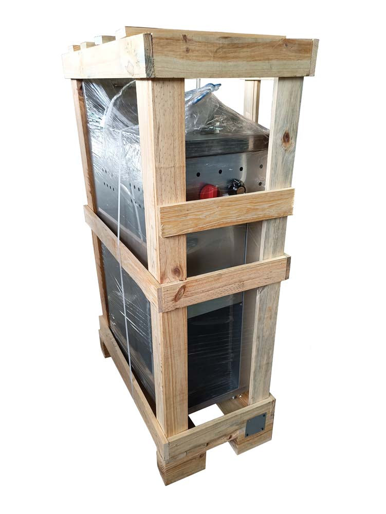 1-basket gas fryer 17Lts. of oil plus 3Lts. of water