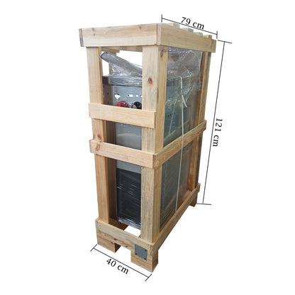 1-basket gas fryer 17Lts. of oil plus 3Lts. of water