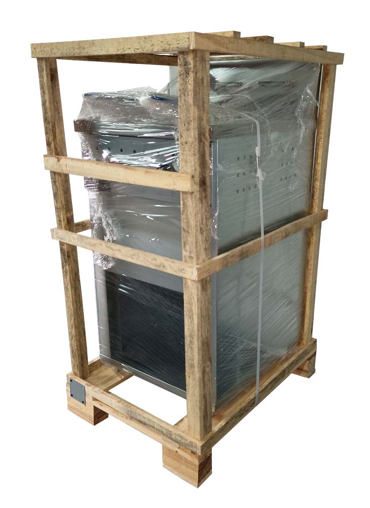 2-basket gas fryer 30Lts. of oil plus 5Lts. of water