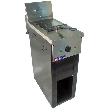 Electric fryer with 1 basket 17Lts. of oil plus 3Lts. of water