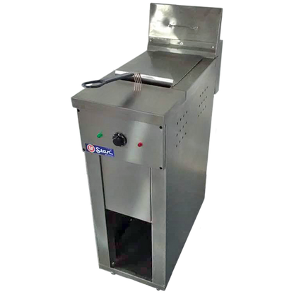Electric fryer with 1 basket 17Lts. of oil plus 3Lts. of water