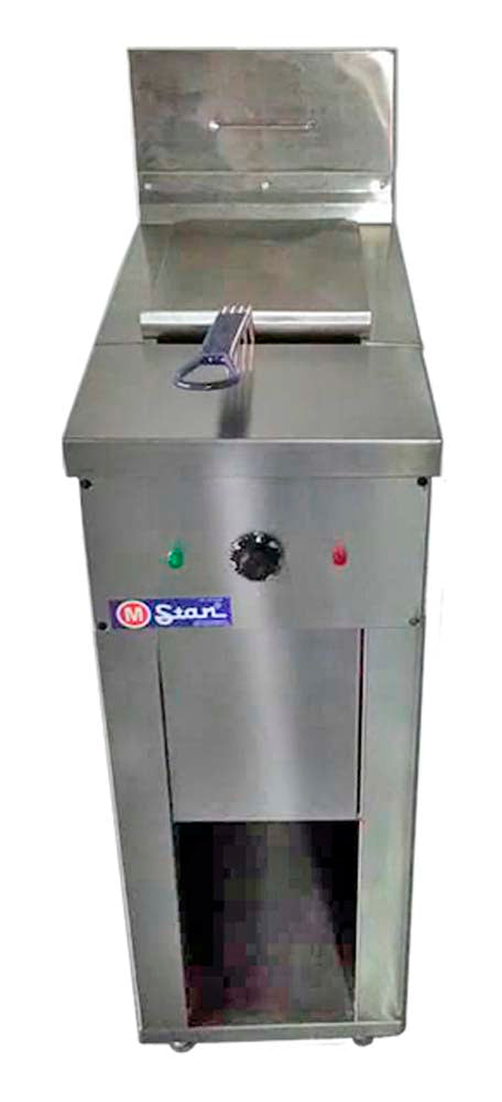 Electric fryer with 1 basket 17Lts. of oil plus 3Lts. of water