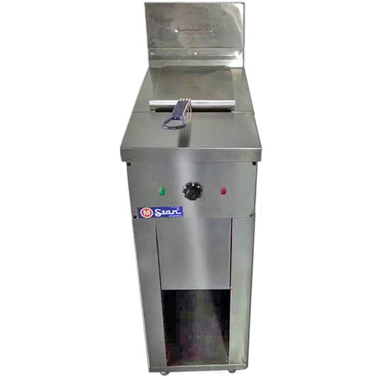 Electric fryer with 1 basket 17Lts. of oil plus 3Lts. of water