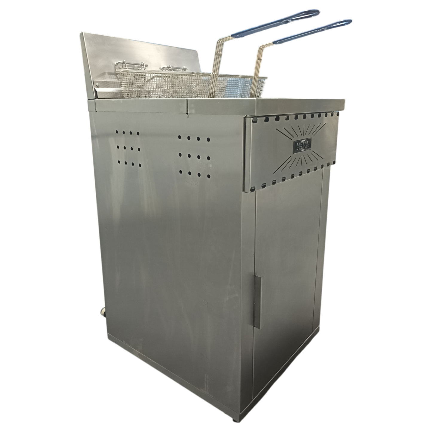 GAS FRYER FOR 35 LTS OF OIL OR 30 LTS OF OIL AND 5 LTS OF WATER APPROX.