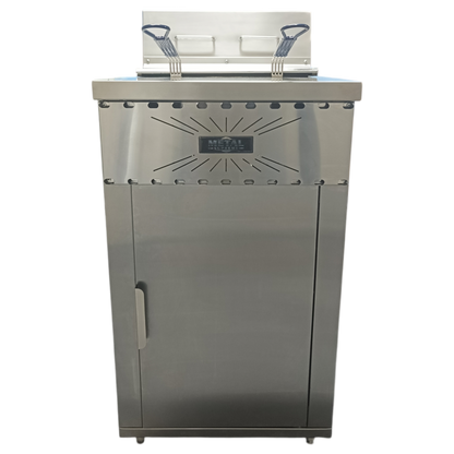 GAS FRYER FOR 35 LTS OF OIL OR 30 LTS OF OIL AND 5 LTS OF WATER APPROX.