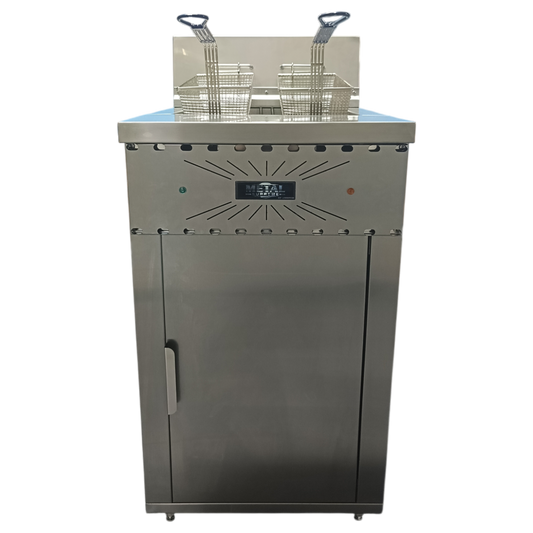 ELECTRIC FRYER FOR 33 LTS OF OIL OR 30 LTS OF OIL AND 3 LTS OF WATER APPROX.