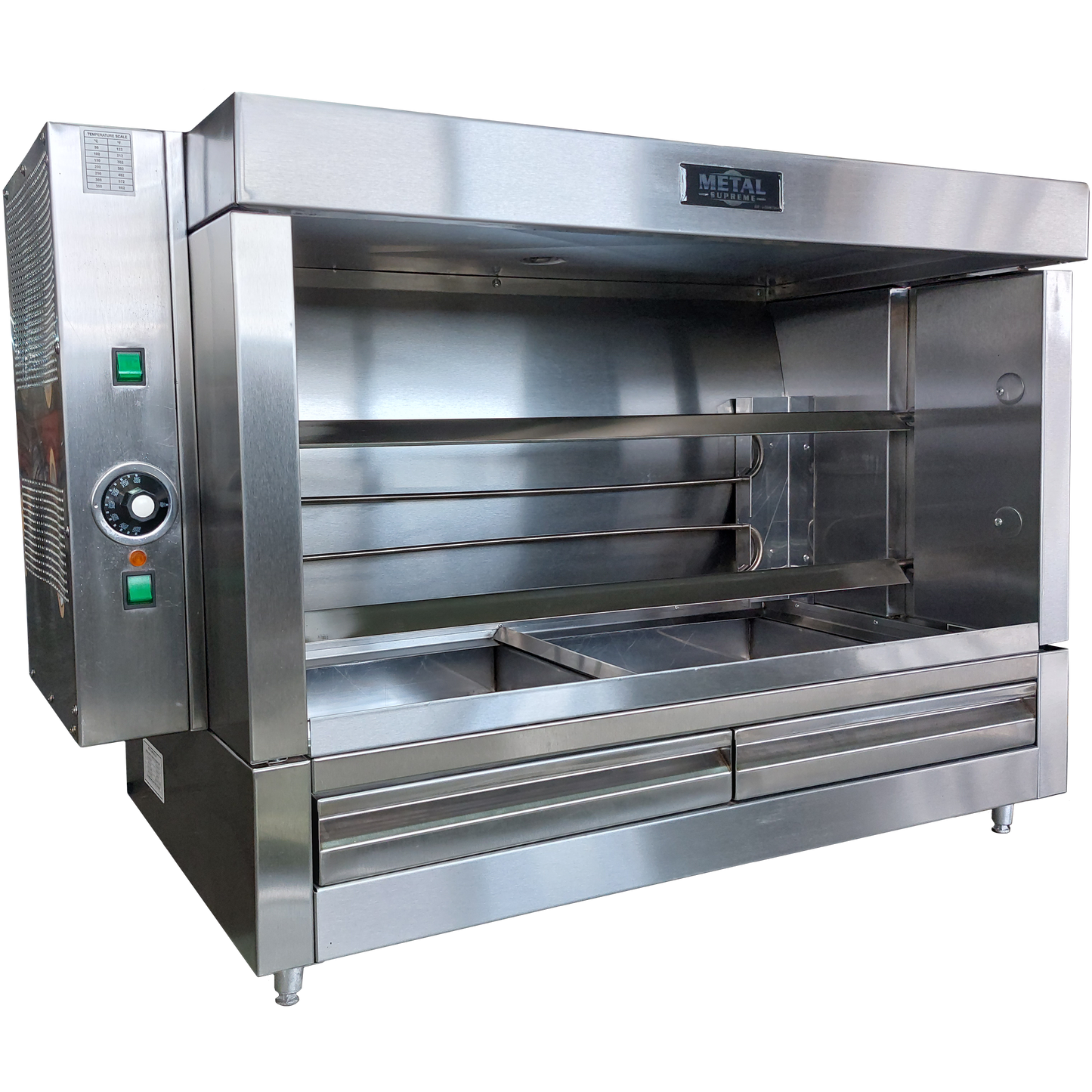 Asador de Pollos Eléctrico para 10 Pollos