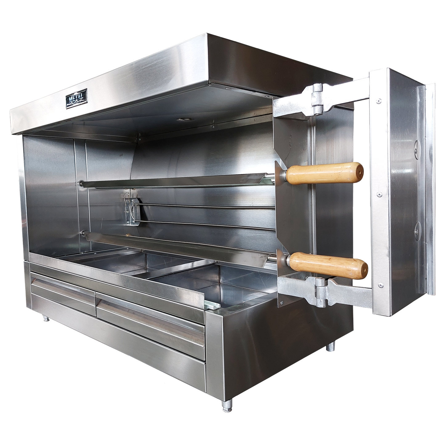 Asador de Pollos Eléctrico para 10 Pollos