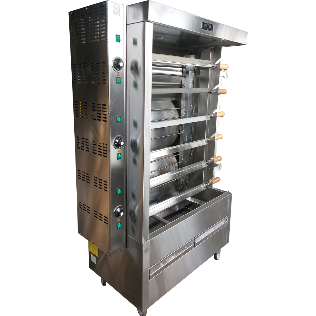 Electric Chicken Roaster for 30 Chickens
