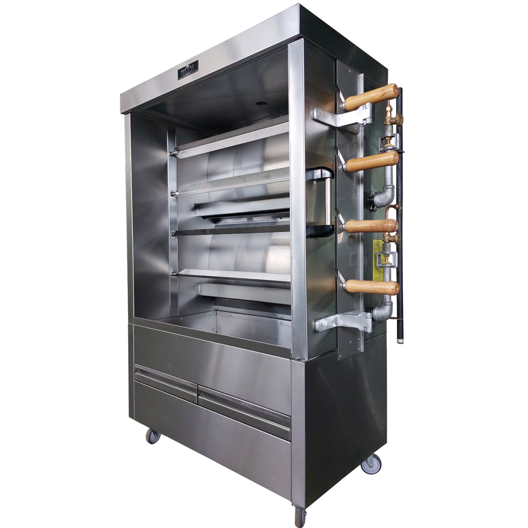 Gas Chicken Roaster for 20 Chickens
