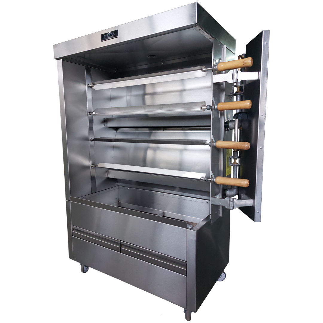 Gas Chicken Roaster for 20 Chickens