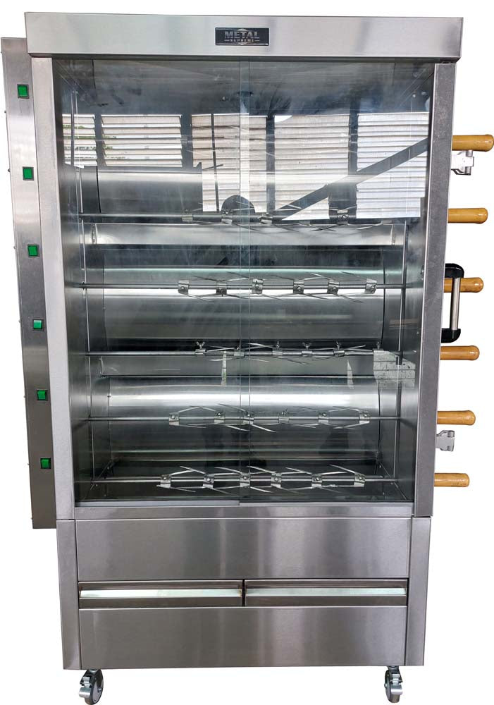 Gas Chicken Roaster for 30 Chickens