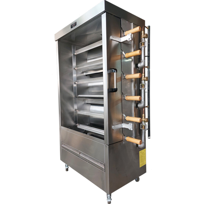 Gas Chicken Roaster for 30 Chickens