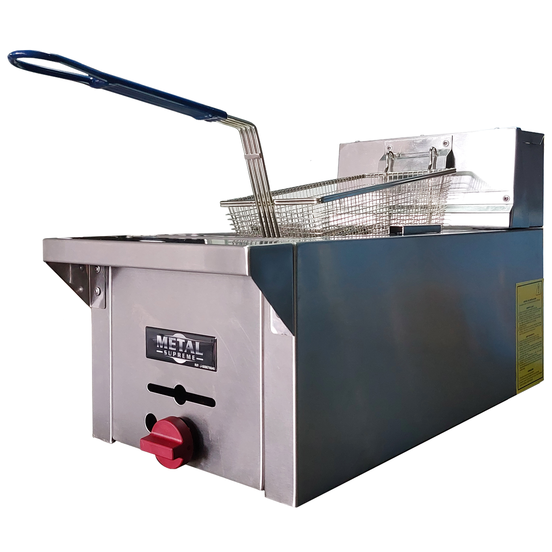 Freidor Tope Modular a Gas, 5Lts de aceite, 1 Cesta, AI 430