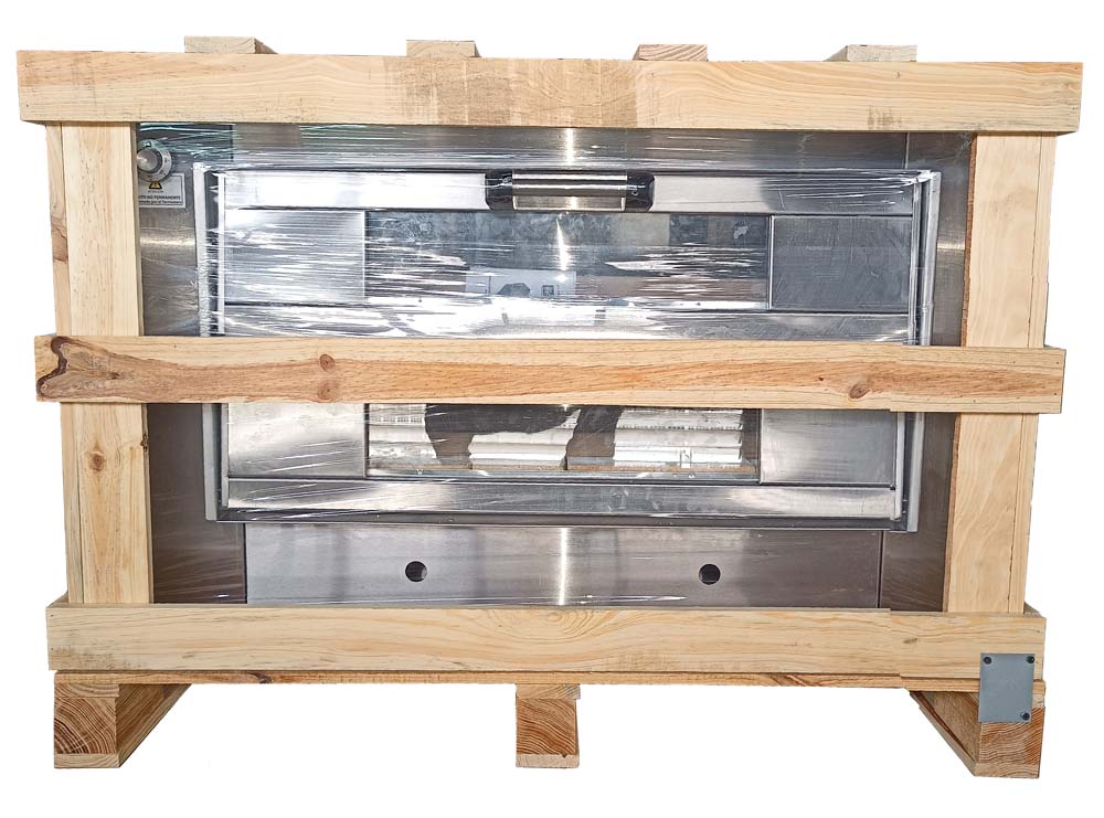 2 Chamber AI Gas Oven, Boc 14, Refractory Floor, Glass Door