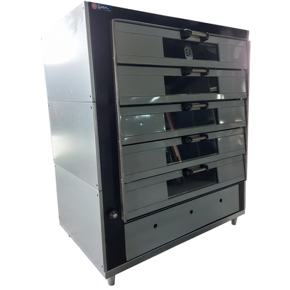 5 Chamber Gas Oven 14cm mouth for 10 trays