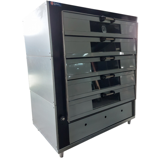 5 Chamber Gas Oven 14cm mouth for 10 trays