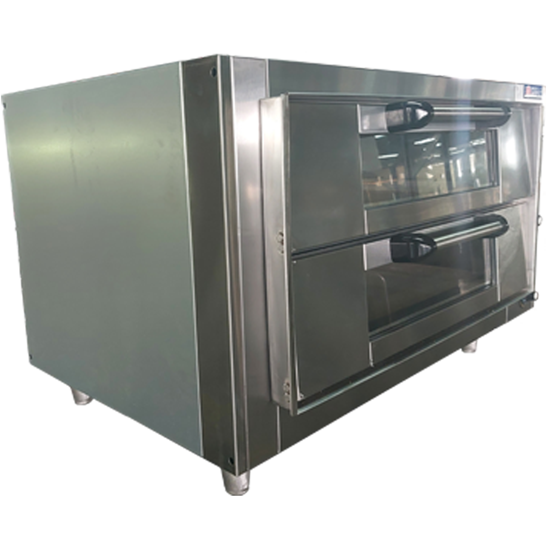 Electric oven 2 chamber mouth 14cm Refractory floor