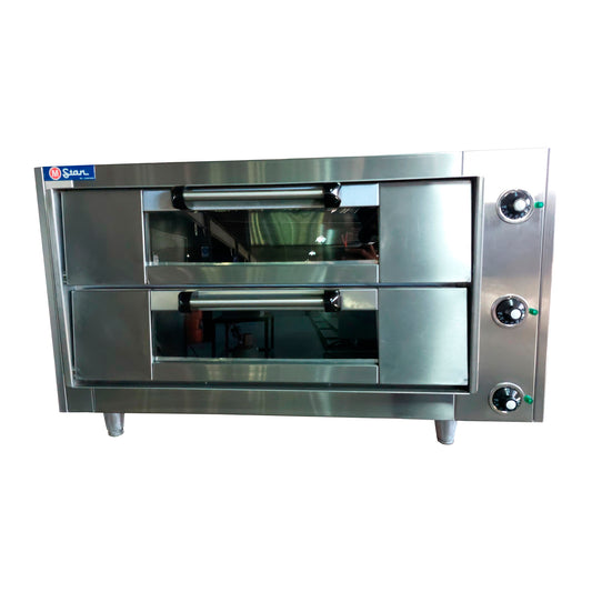 Electric oven 2 chamber mouth 14cm Iron floor