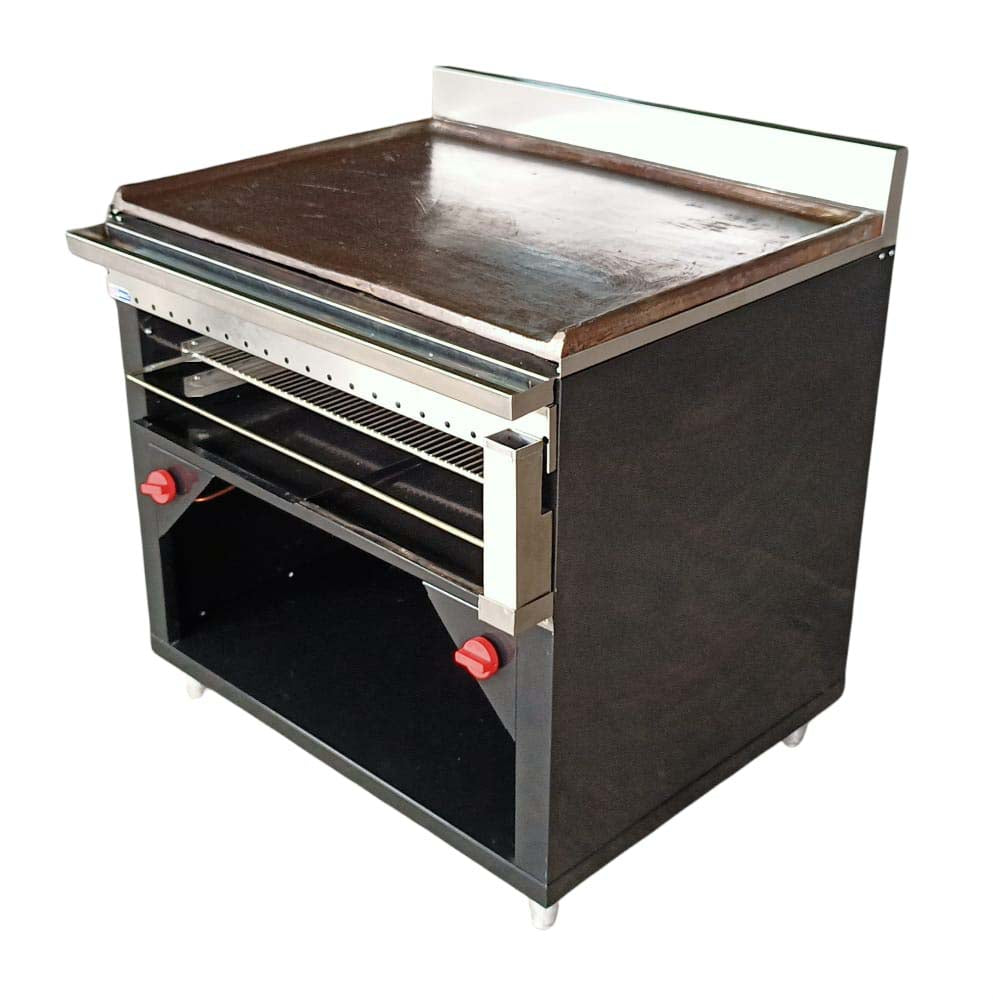 90 cm Griddle with Grill