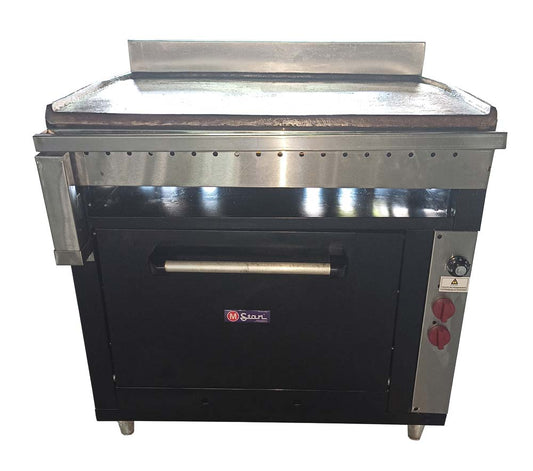 90 cm Griddle with Oven